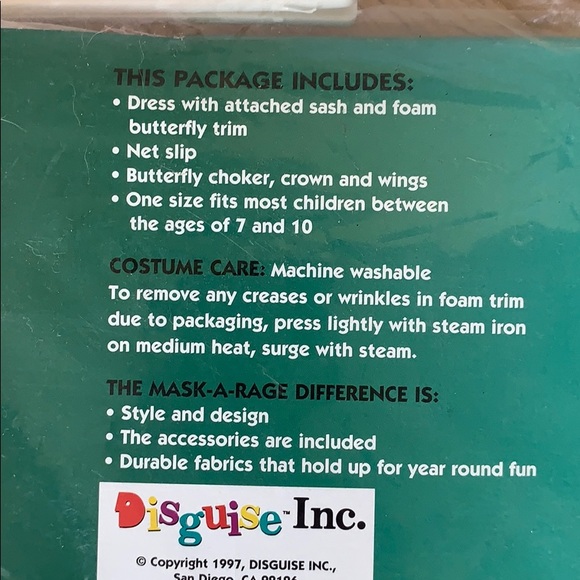 Brittany Deluxe Butterfly Princess Costume - Picture 6 of 6